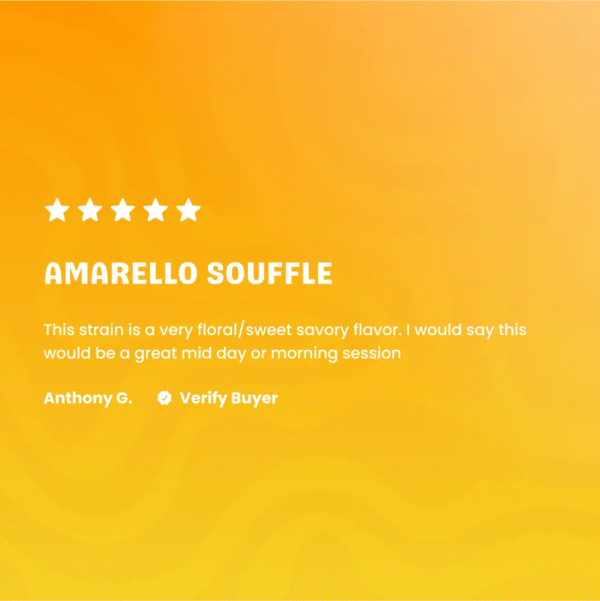 Amarello Souffle Live Resin THCa Diamonds - Image 2