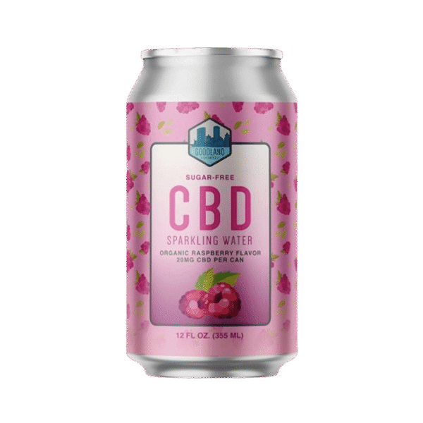Goodland Extracts CBD Seltzer - Raspberry - 20mg
