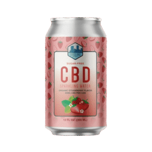 Goodland Extracts CBD Seltzer - Strawberry - 20mg