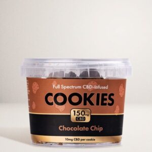 Choc Chip – Full Spectrum 10mg CBD Cookies – 15 servings