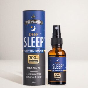 Deep Sleep – 300mg CBD/CBN Isolate Oil – 30ml
