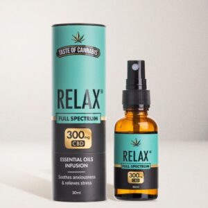 Relax – Full Spectrum CBD Oil – 30ml