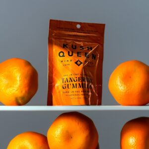Alternative view of Tangerine Delta 9 THC + CBD Gummies